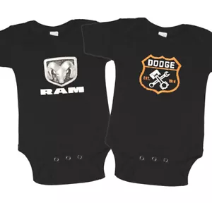 Dodge ram baby tee infant one piece newborn baby t-shirt Dodge shirt - Picture 1 of 1