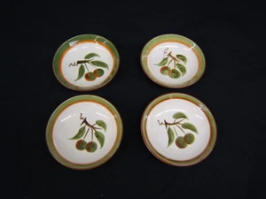 Lot of 4 Vintage Stangl Dessert Bowls Orchard Song 5 1/2" Diameter VGC - Picture 1 of 4