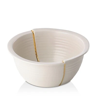 Michael Wainwright 262976 Mezza Cuenco Decorativo Truro Dorado 9" Foto 1 de 2