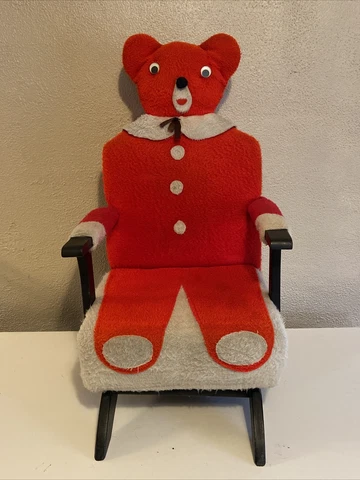 Vtg Syd Leach Bubba Bear Rocking Chair 1950’s Cover