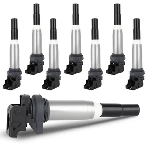 8 Ignition Coils Kit For BMW 135i 335i 435i 535i 525i 640i M3 M4 X3 X6 Z4 3.0L - Picture 1 of 14