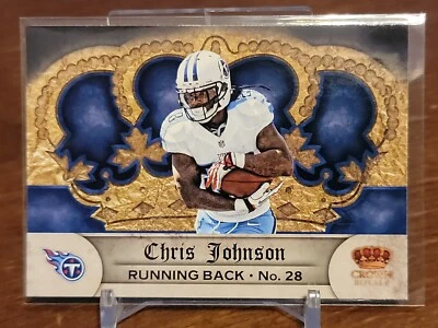 2012 Crown Royale Retail Uncut Crown Chris Johnson #38 - Image 1 of 2