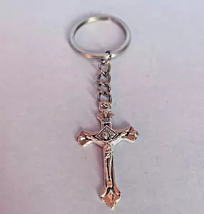 Exquisite Cross Key Chain. Cross Key Ring. Cross Key Holder. Free Delivery - Picture 1 of 3