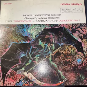 Byron Janis/Fritz Reiner, Liszt, Rachmaninoff - Todtentanz / Concerto No. 1 - Picture 1 of 4
