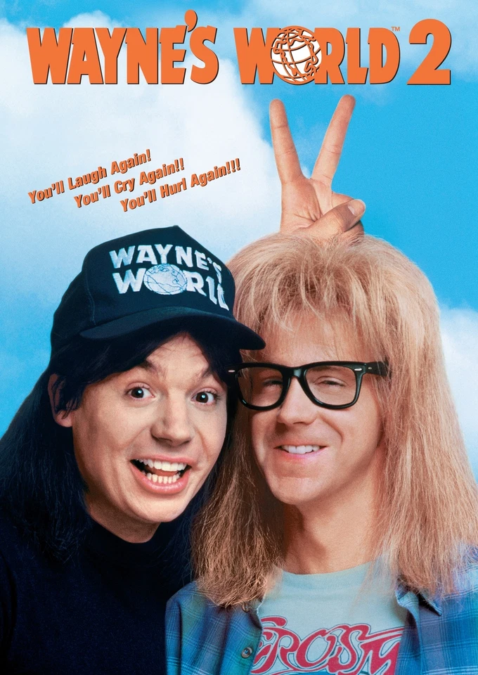 Wayne's World 2 (DVD, 1993)