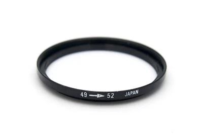 49mm to 52mm Stepping Step UP Ring Camera Lens Filter Adapter Ring 49-52mm - Image 1 of 2