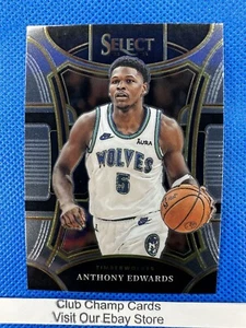 2023-24 #364 Anthony Edwards Panini Select Baloncesto Mezzanine Timberwolves - Imagen 1 de 2