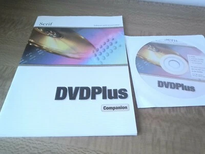 Serif Dvdplus & Companion booklet PC CD Rom dvd plus - Image 1 of 3