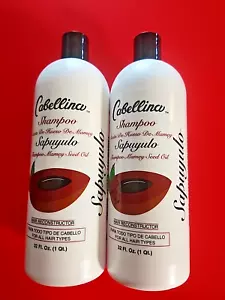 PACK DE 2 CHAMPÚ REVITALIZADOR DE CABELLO CABALLINA SAPUYULO 32 OZ CADA UNO - Imagen 1 de 5