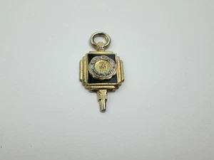 Giles County High School Charm Pendant Key Ring Fob Tennessee ~1 1/4" H x 5/8" L - Picture 1 of 4