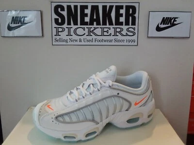 Nike Air Max Tailwind 4 GS - Talla: 6.5Y - CT1641 100 - Blanco/Naranja - Gris NUEVO Foto 1 de 4