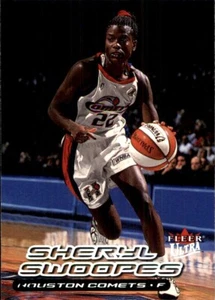 Ultra WNBA #28 2000 Sheryl Swoopes Houston Comets Texas Tech Red Raiders Hof - Imagen 1 de 2