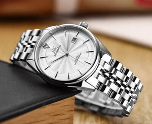 Reloj de pulsera mecánico automático completo marca China Shanghai cuerda automática - Imagen 1 de 17