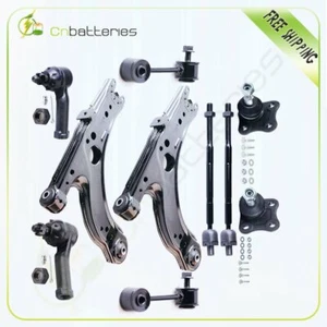 Suspension For 1999-02 VW Beetle Golf Jetta Front Control Arm Ball Joint Tie Rod - Picture 1 of 10