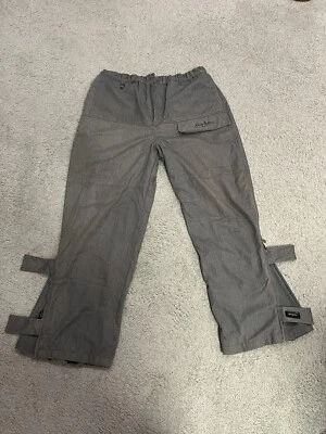 Pantalones de pierna expansible forrados de malla cintura elástica vintage Y2K Sean John XXL para hombre Foto 1 de 4