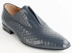 New Cesare Paciotti Gray Leather Shoes UK 8 US 9 Retail $ 635 - Picture 1 of 6