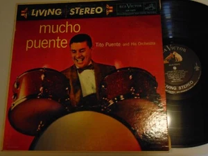 TITO PUENTE RCA VICTOR LIVING STEREO LP MUCH PUENTE LATIN JAZZ - Picture 1 of 2