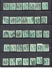 35pc+US+WASHINGTON+3c+GREEN+STAMPS+UNCHECKED+WILL+COMBINE+SHIPPING+ID%23686