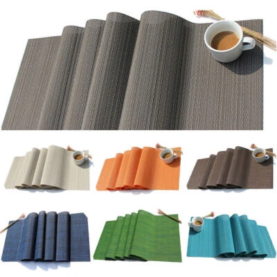 Heat Insulation Pad Table Bar Waterproof Tablecloth Kitchen Dining Placemat - Image 1 of 4