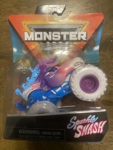 🦄 Monster Jam Sparkle Smash 1:64 die-cast Monster Truck 🦄 - Picture 1 of 2
