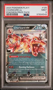 POKEMON PLAY! PRIZE PACK SERIES 4 125 CHARIZARD EX PSA 9 - Bild 1 von 2