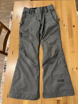 Pantalones Gris Ride Cappel Esquí Nieve Snowboard Para Mujer Talla XS Strata HD II Foto 1 de 4