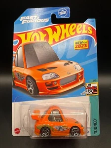 Hot Wheels 94 Toyota Supra Orange Tooned 3/5 #211 New for 2023 - Picture 1 of 3