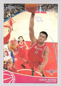 2009 YAO MING TOPPS CHROME REFRACTOR 061/500 - Picture 1 of 2