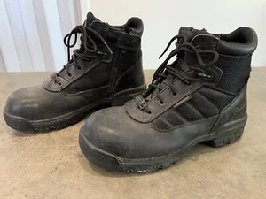 Bates Mens Composite Toe Zip Tactical Work Boots Sz 7 - Picture 1 of 8