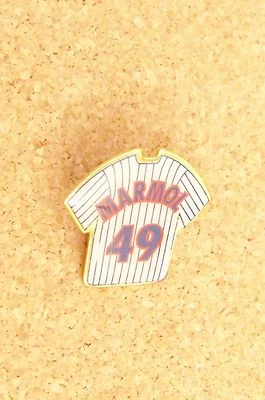 Chicago Cubs Carlos Marmol pinstripe jersey lapel hat pin MLB small version - Image 1 of 2