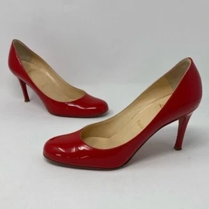 Christian Louboutin Miss Jenna 85 Lackleder Pumps Gr. 35,5 - Bild 1 von 12