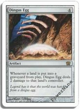 Dingus Egg NM 8th Edition MTG Magic The Gathering Artifact English Card