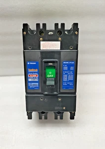 TERASAKI TEMBREAK TL-225F CURRENT LIMITING CIRCUIT BREAKER 3 POLE 125A - Picture 1 of 11