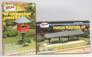 Atlas HO #701 & #707 Model Railroad Kits, New in Original Boxes - Picture 1 of 3
