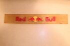 red bull energy drink  rubber bar rail spill ad mat 
