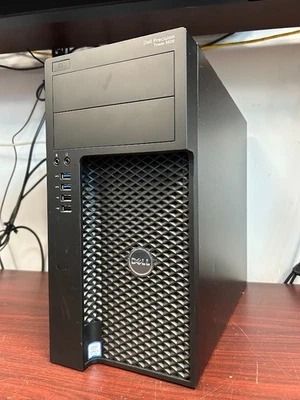 Dell Precision 3620 TWR i5-7500, 16GB DDR4 RAM, 3TB HDD, Win10, AMD R5 340X #95 - Image 1 of 4