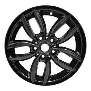Refurbished 17x7 Painted Gloss Black Wheel fits 2011-2017 Mini Countryman - Picture 1 of 1