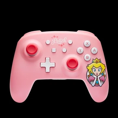Nintendo Switch / 2 kabelloser wireless Controller Princess Peach rosa pink NEU - Bild 1 von 3