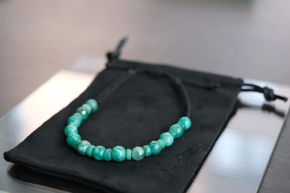 Pulsera Hombre Esmeralda Muzo Colombiana 40+ Quilates Foto 1 de 3