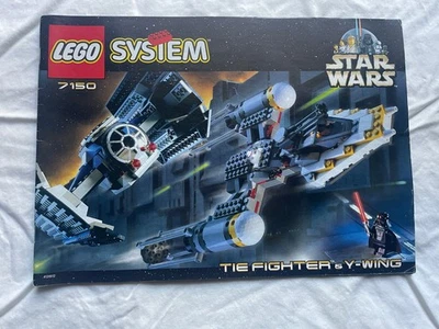LEGO Instructions Booklet Star Wars 7150 Tie Fighter vs. Y-Wing - Image 1 of 2