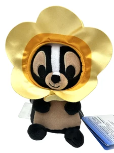 Disney Mini Mixits Flower Plush Bambi Flower Series Yellow Blossom Hood 7” NWT - Picture 1 of 6