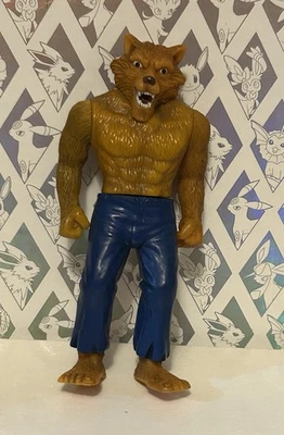 Figura de acción de colección 2003 Wolvadian Wolf Creature Crypts hombre lobo Taco Bell 4,5" Foto 1 de 2