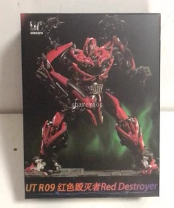 Unique Toys UT R-09 Red Destroyer Stinger Transform Modellino 21 cm Stock - Foto 1 di 2