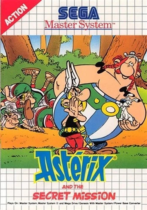 Asterix and the Secret Mission - Sega Master System Software Video Game Boxed - Image 1 of 1