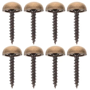 8 Piezas Tornillos de Tapa Decorativos Construcción Clavo Tapicería y Tapas - Imagen 1 de 12