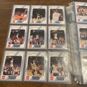 1989 NORTH CAROLINA BASKETBALL / COMPLETE 200 CARDS SET /ALL THE GREATS/ JORDANS - Picture 1 of 21