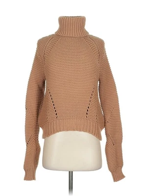 Женский коричневый свитер с водолазкой Joe's Jeans XS - Изображение 1 из 4