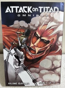Attack on Titan Manga Limited Edition Omnibus Vol. 1 2 3 Hardcover - Bild 1 von 3