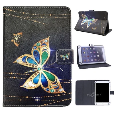 For Laser 7 / 10 Inch Tablet  - Universal Pattern Adjust PU Leather Case Cover - Image 1 of 4
