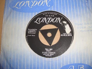 JULIE LONDON, TALL BOY, LONDON RECORDS 1957 EX+ - Picture 1 of 2